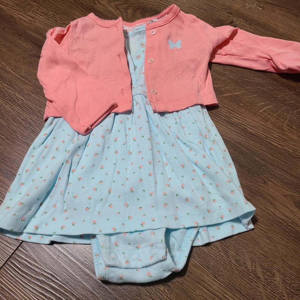 Dress with Cardigan